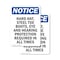 Signmission 7 in Height, 5 in Width, Vinyl Decal, Rectangle OS-2PACK-NS-D-57-V-13271 - alternate 1